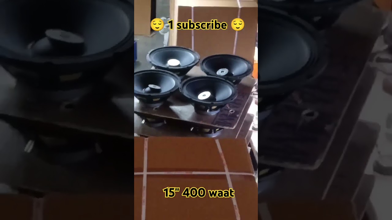 15" 400waat spicar kointiti bess best kolti me 