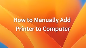 (on Mac) Partial tutorial 2: How to Add IP Printer on Mac