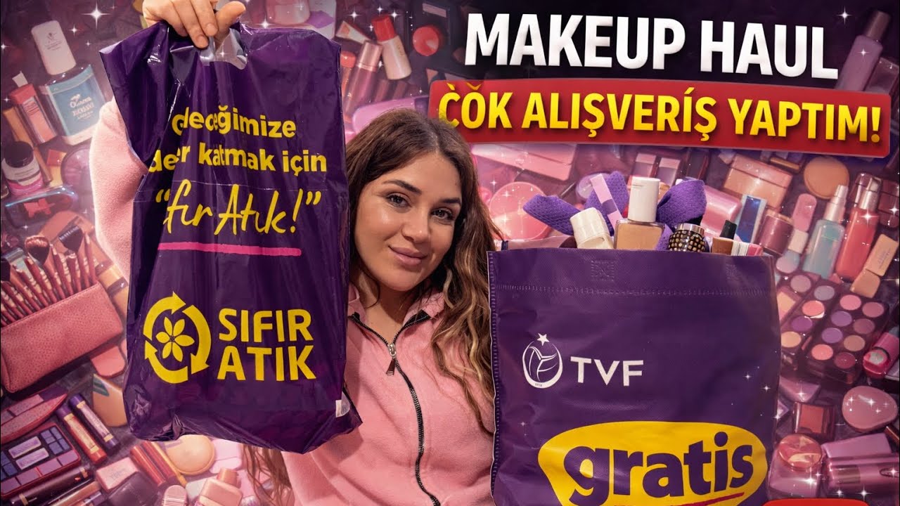 GRATİS HAUL 💄| BÜTÜN PUL KOSMETİKAYA GETDİ 💸