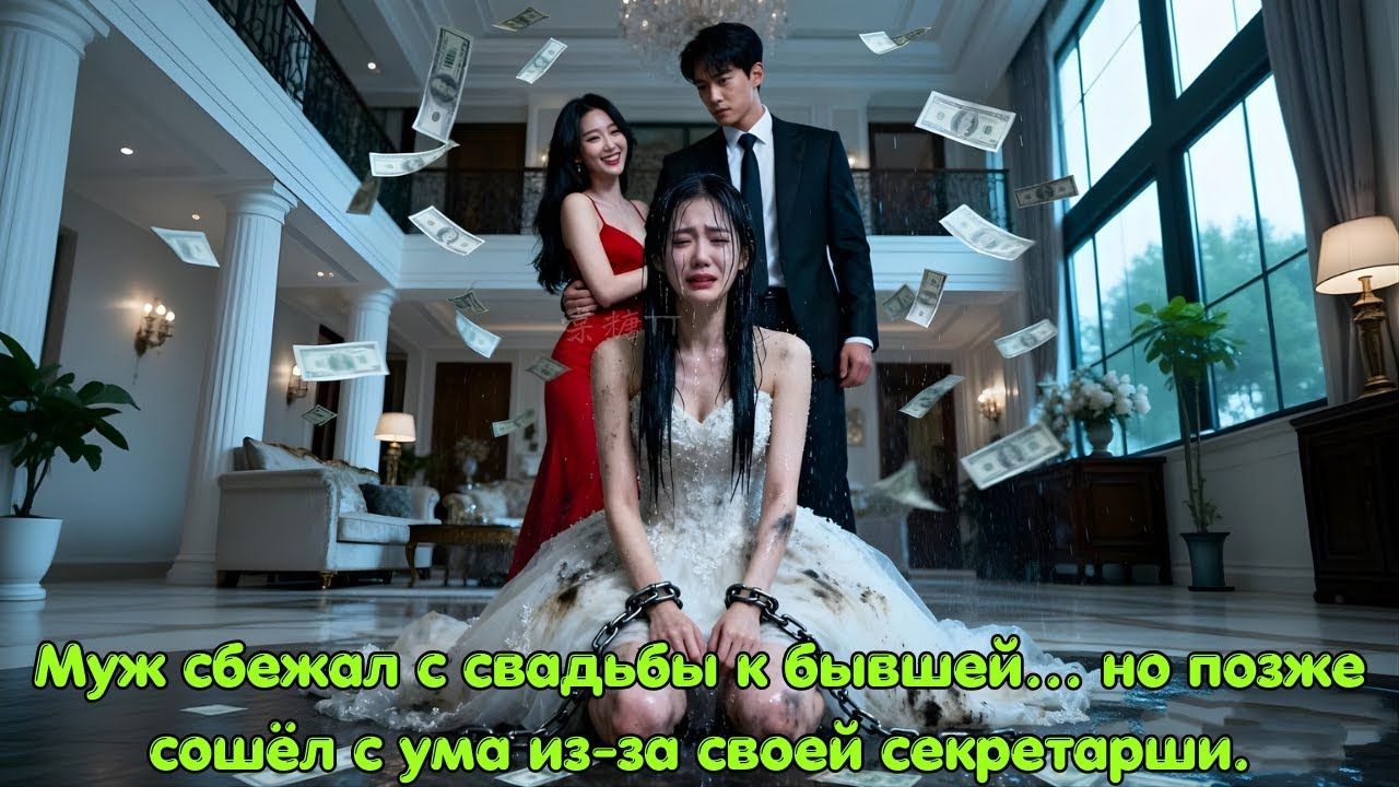 Муж сбежал с свадьбы к бывшей… но позже сошёл с ума из-за своей секретарши.