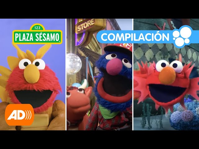 Plaza Sésamo: ¡Elmo en una aventura de animales! | Compilación class=