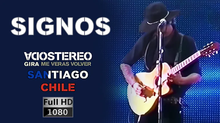 Soda Stereo - Signos (Gira Me Verás Volver Chile)