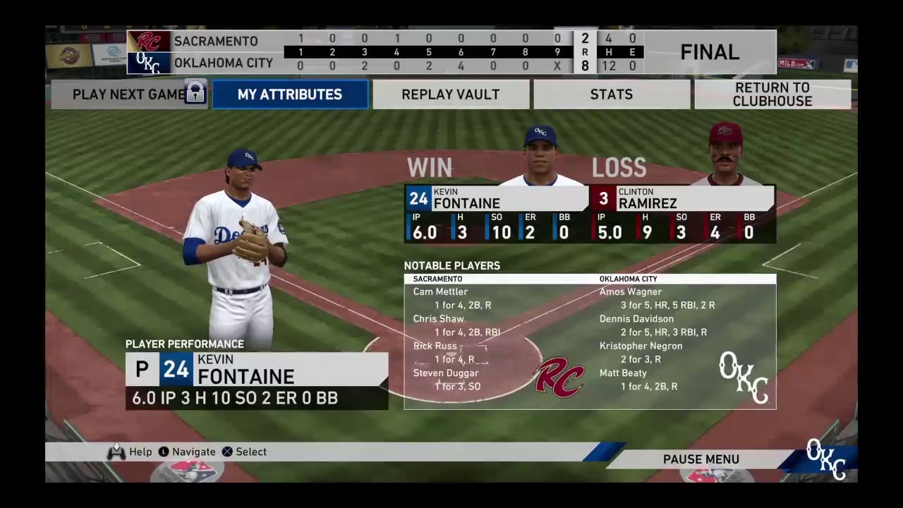 Oklahoma City Dodgers vs Sacramento  Pacific Series Game 1