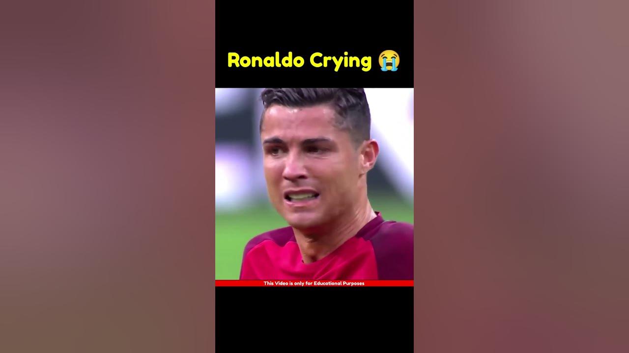 Cristiano Ronaldo Crying cr7 YouTube