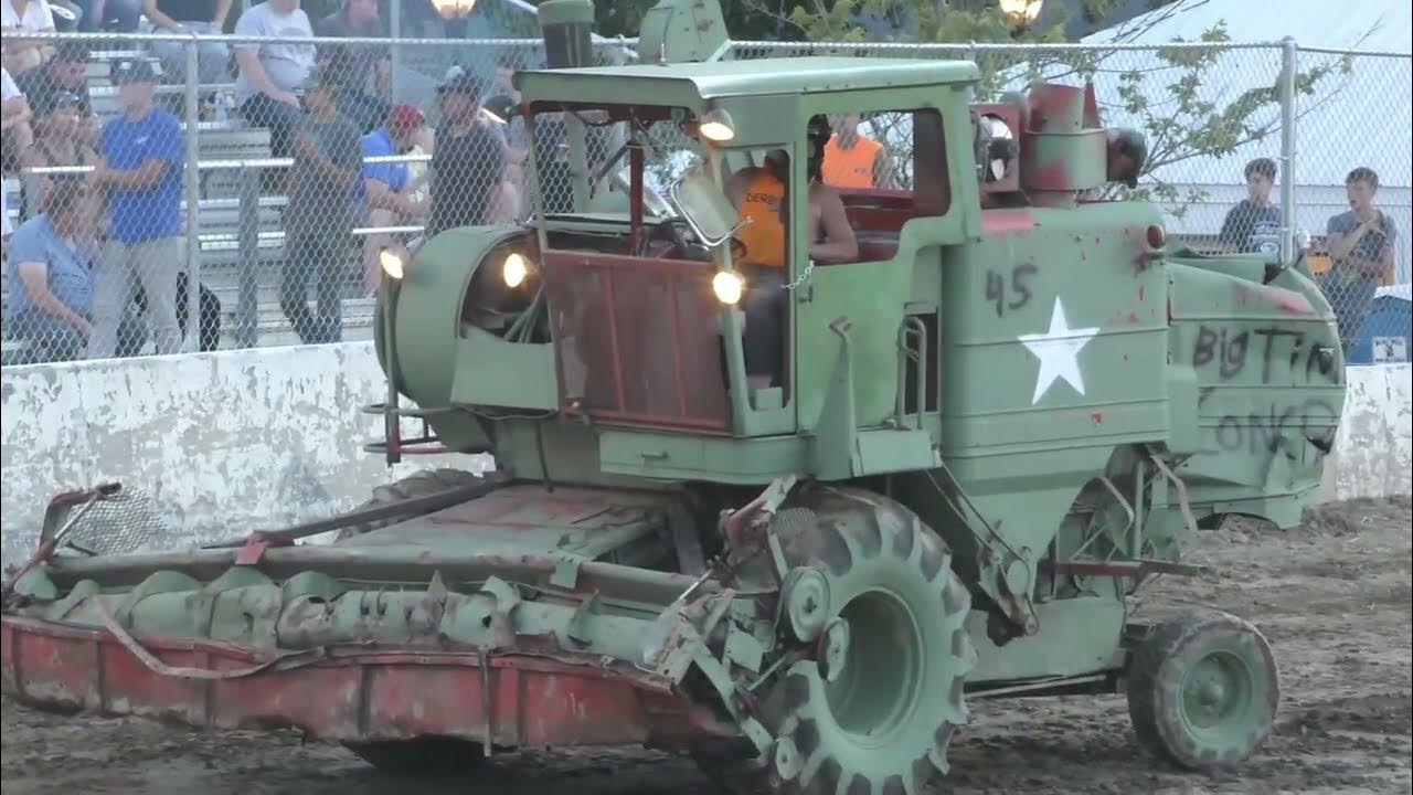 COMBINE DEMOLITION DERBY YouTube