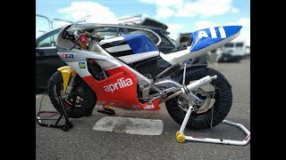 Aprilia AF1 RS 125 SP clylinder acceleration