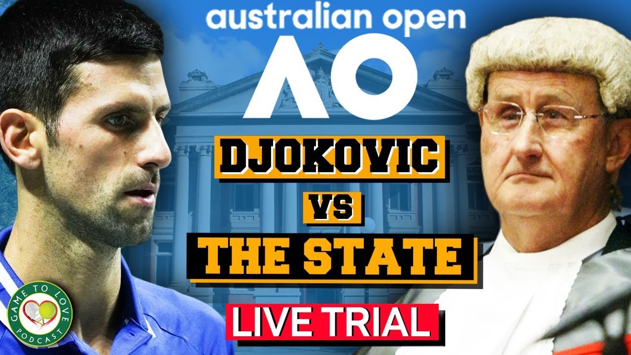 DJOKOVIC vs AUSTRALIA LIVE TRIAL Australian Open 2022 GTL Tennis Watchalong