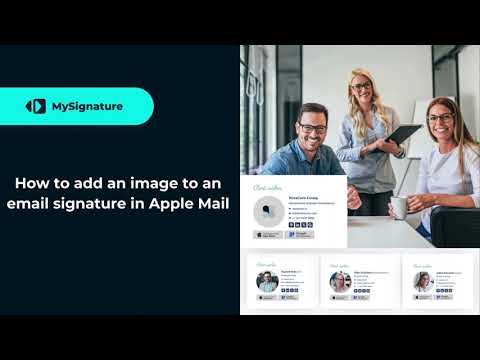 How to Add an Image to Apple Email Signature - Guide 2025