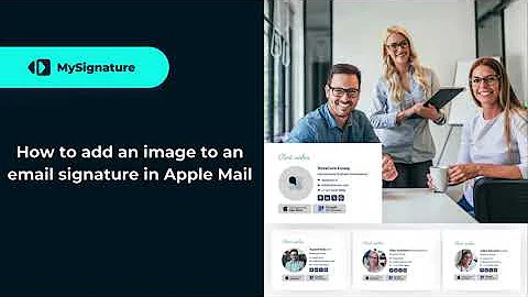 How to Add an Image to Apple Email Signature - Guide 2025