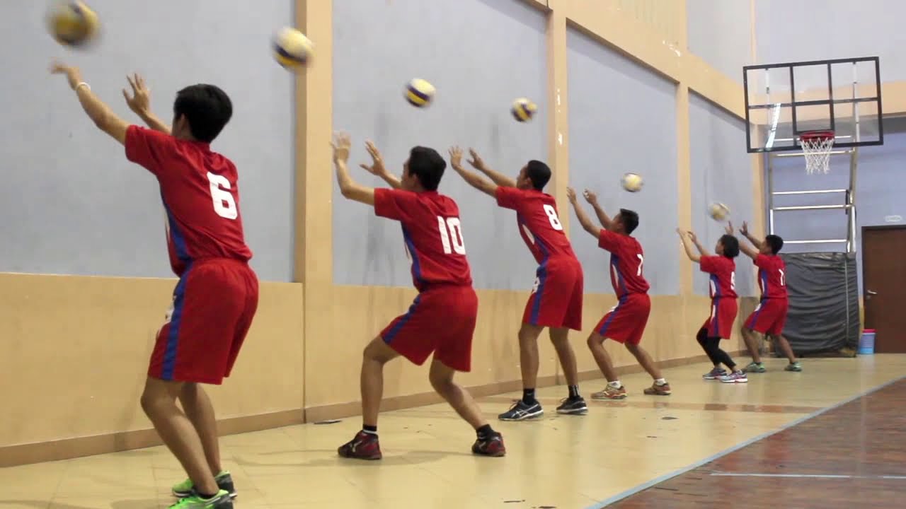 Passing volleyball drill YouTube