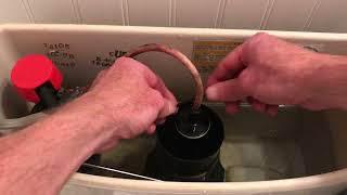 Kohler Fill Tube Pops Out When Flushing  Easy Fix!!