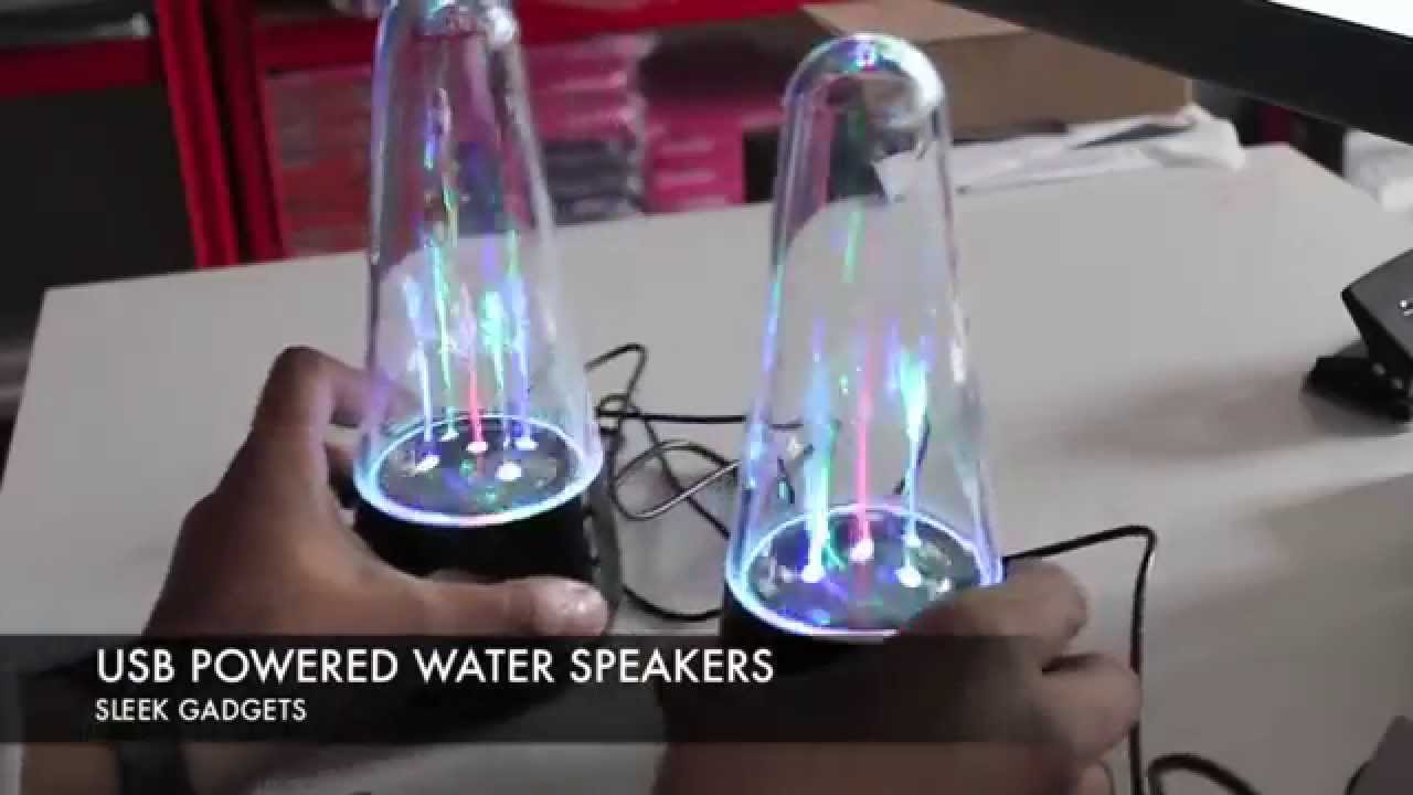 polaroid dancing water speakers