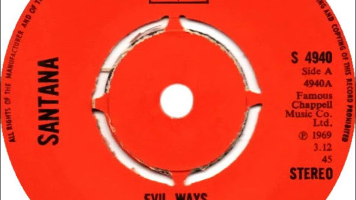 Evil Ways Remix version - Remix performance video thumbnail