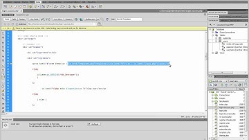 MU130 - Login Part 09 - Dreamweaver CS5.5 - Logout tweaks