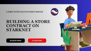 BUILDING A STORE CONTRACT ON STARKNET WITH CAIRO 1.0
