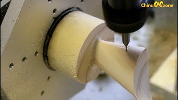 Latest Mini 5 axis CNC 6040 for Wood Trophy Making from ChinaCNCzone