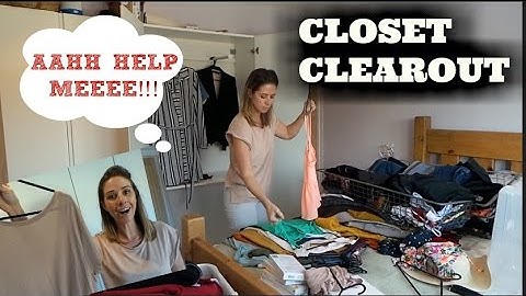 SPRING CLEAN AND ORGANISE MY CLOSET | MINIMALISM AND DECLUTTERING