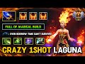 Crazy 1shot laguna mid lina full of magical build even abaddon cant survive against her dota 2