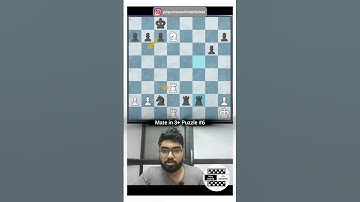 Mate in 3+ Puzzle #6 | PlayChessWithAbhishek #chess #playchess #chessindia