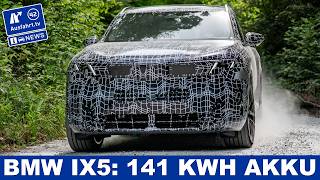 Neuer BMW X5: 141 kWh Akku im BMW iX5 60 xDrive! | Ausfahrt TV News