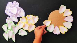 Unique and easy flower Wall hanging | Quick Paper Craft for Home Decoration | Wall Hanging | DIY