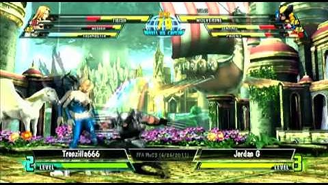 FFA MvC3 Tournament (6-26-11) M10 Tronzilla666 vs Jordan G