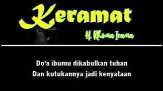 hj.roma irama keramat versi karaoke nada pria & wanita