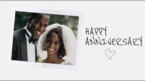 Happy Anniversary Video Template