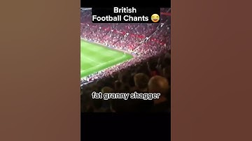 Thumbnail of American 'soccer' chants vs British football chants 😂😂#shorts #football #soccer    #funny #funny😂