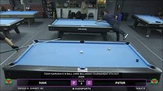IVAN vs PETER - SNOOK-D - TABLE 9 | EvoSports