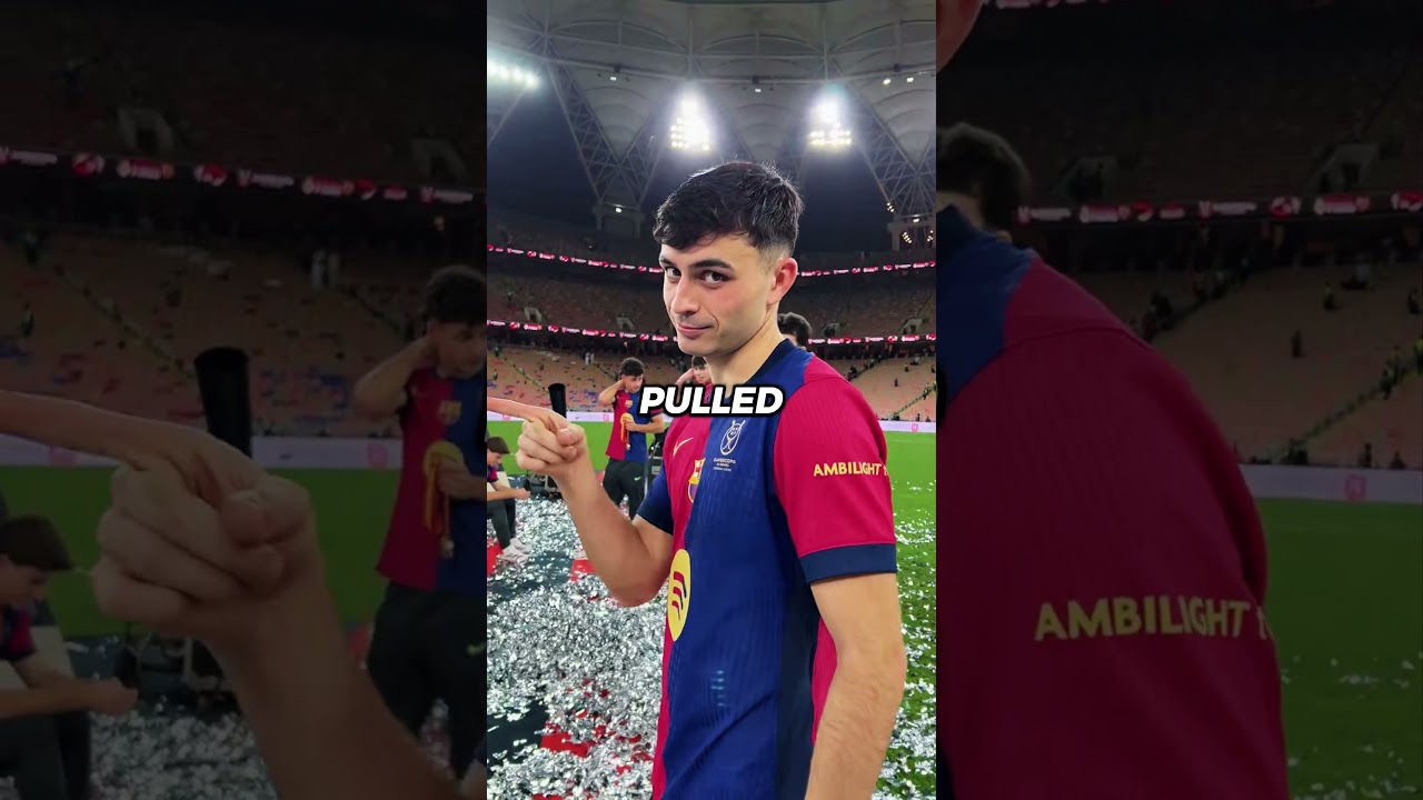 Даже усатый Ламин Ямал позавидовал баскетбольному дриблингу Педри!😰🪄