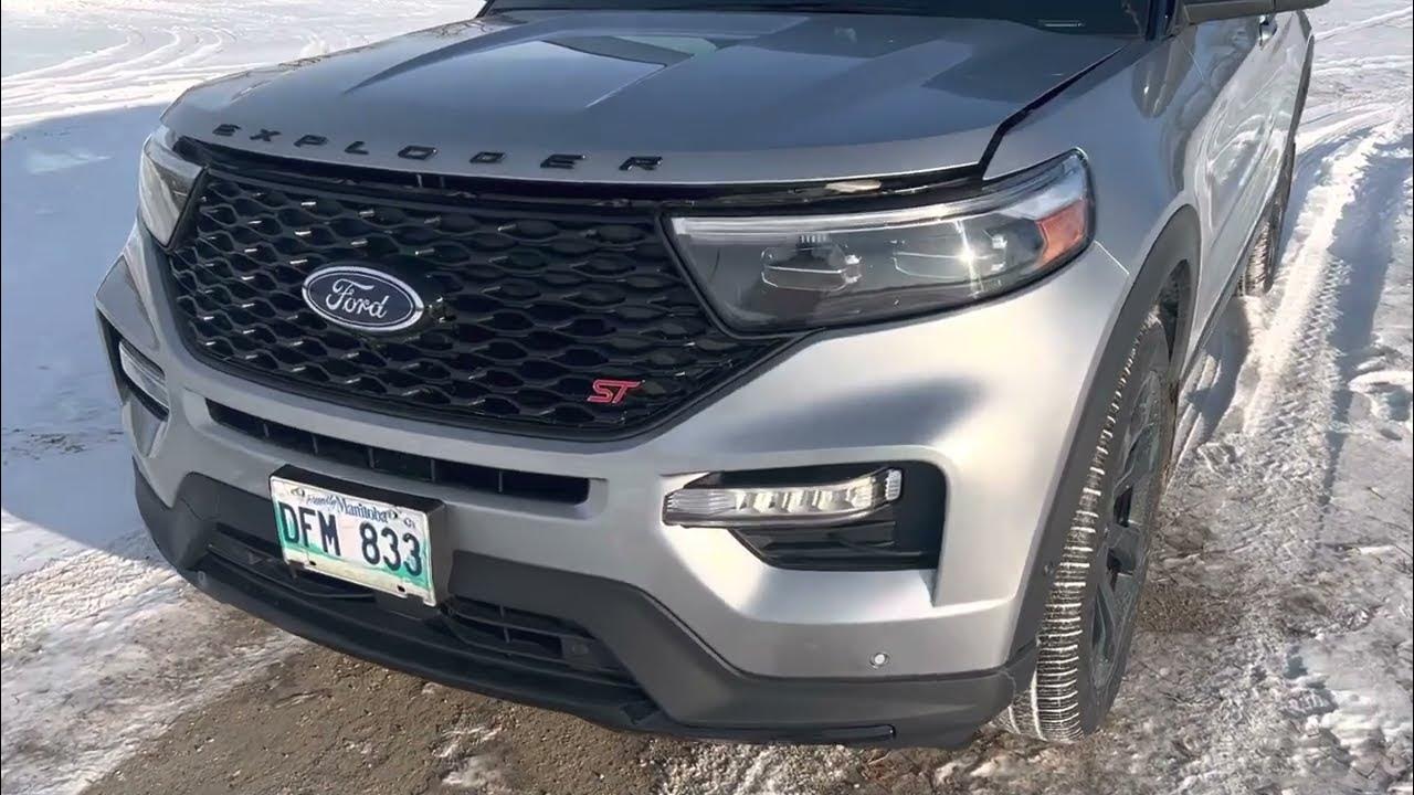 Ford Explorer block heater cord / re-route - YouTube