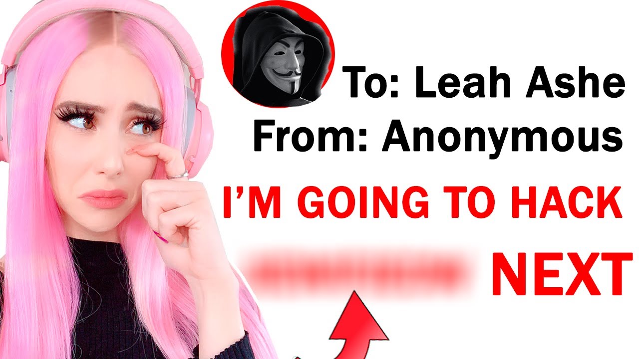 This Scammer Threatened To Hack Another Huge Roblox Youtuber Roblox Adopt Me Youtube - what is leah ashe roblox password