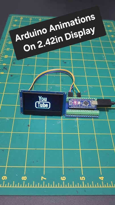 Arduino Display Animations - YouTube
