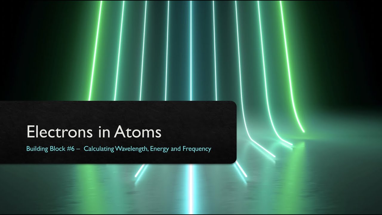 U5BB6   Calculating Wavelength, Energy, and Frequency