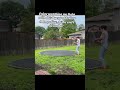 Putting trampoline apart ASMR #asmr #trampoline