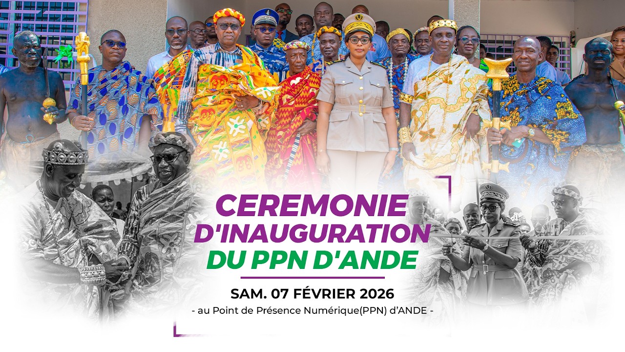 INAUGURATION DU POINT DE PRESENCE NUMERIQUE (PPN) D'ANDE