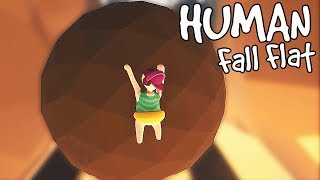 Human Fall Flat - DZINOVSKA LOPTA OF DOOM!  (Co op w/ Cerix)