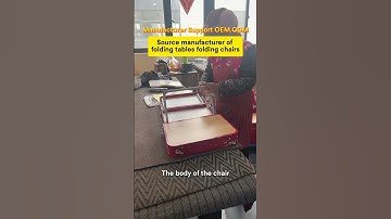 Manufacturer of folding tables and chairs customized to your needs.#manufacturer #foldingtable #oem
