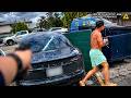 Hammer Man Smashes Denny’s Windows, Then Cops Face a Standoff - Bodycam