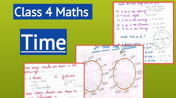 Class 4 Maths Topic - Time / Class 4 Maths #Grade4maths