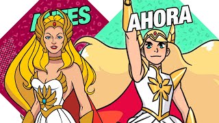 Antes y Ahora She-Ra: La Princesa del Poder| Átomo Network