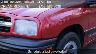 2000 Chevrolet Tracker Base 2dr 4WD SUV w/ Soft Top for sale