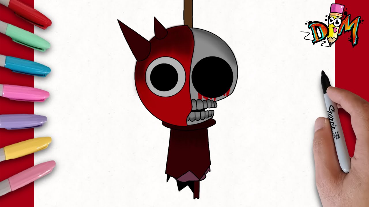 How to Draw Raddy (INCREDIBOX SPRUNKI) como dibuja a raddy de sprunki ...