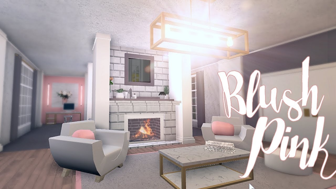 Bloxburg Blush Pink Room 30K YouTube