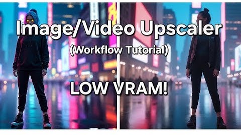 Creative Image/Video Upscaler GGUF LOW VRAM Workflow!
