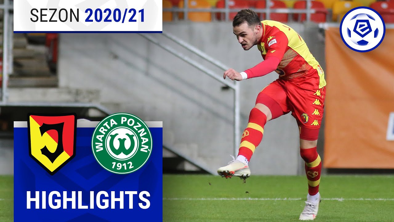 Jagiellonia Białystok - Warta Poznań 4:3 | SKRÓT | Ekstraklasa 2020/21 | 12. Kolejka