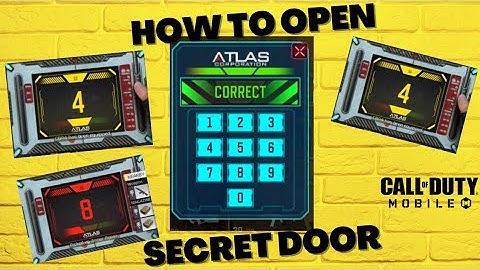 How to Open Secret Door near Crash site S10 COD Mobile!!