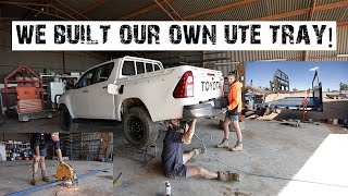 Building our ute tray - Nodaysthesame