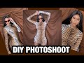 DIY AT HOME PHOTOSHOOT | How To Plan & Do a Photoshoot At Home